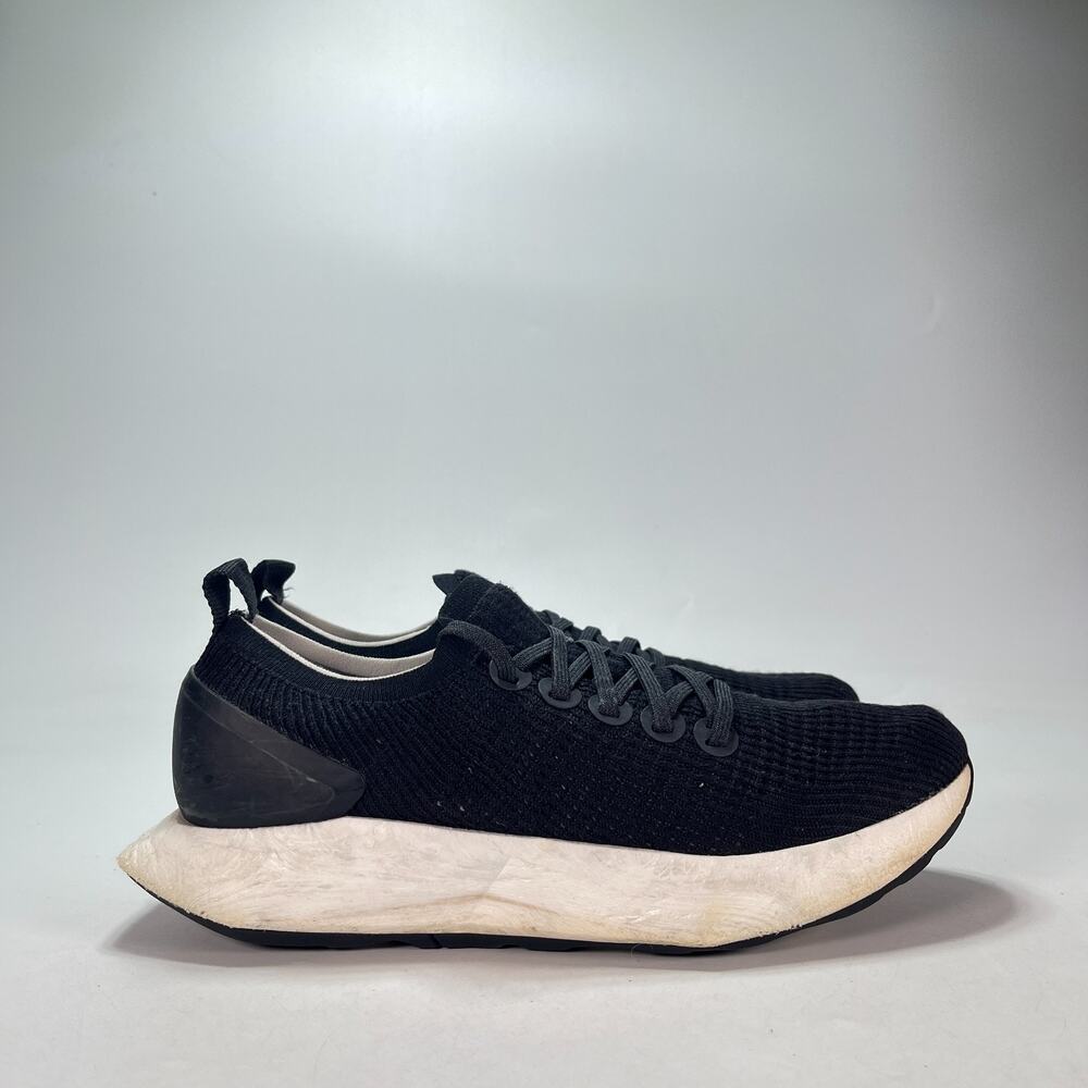 Allbirds Tree Flyer Black White Running Shoes Athletic Sneakers Men's Size 9.5